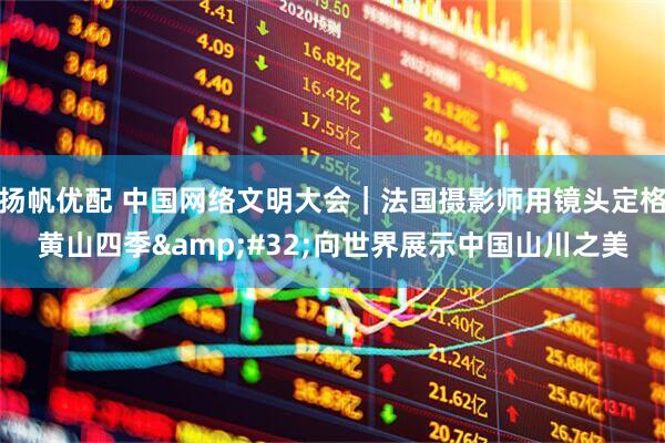 扬帆优配 中国网络文明大会｜法国摄影师用镜头定格黄山四季&#32;向世界展示中国山川之美